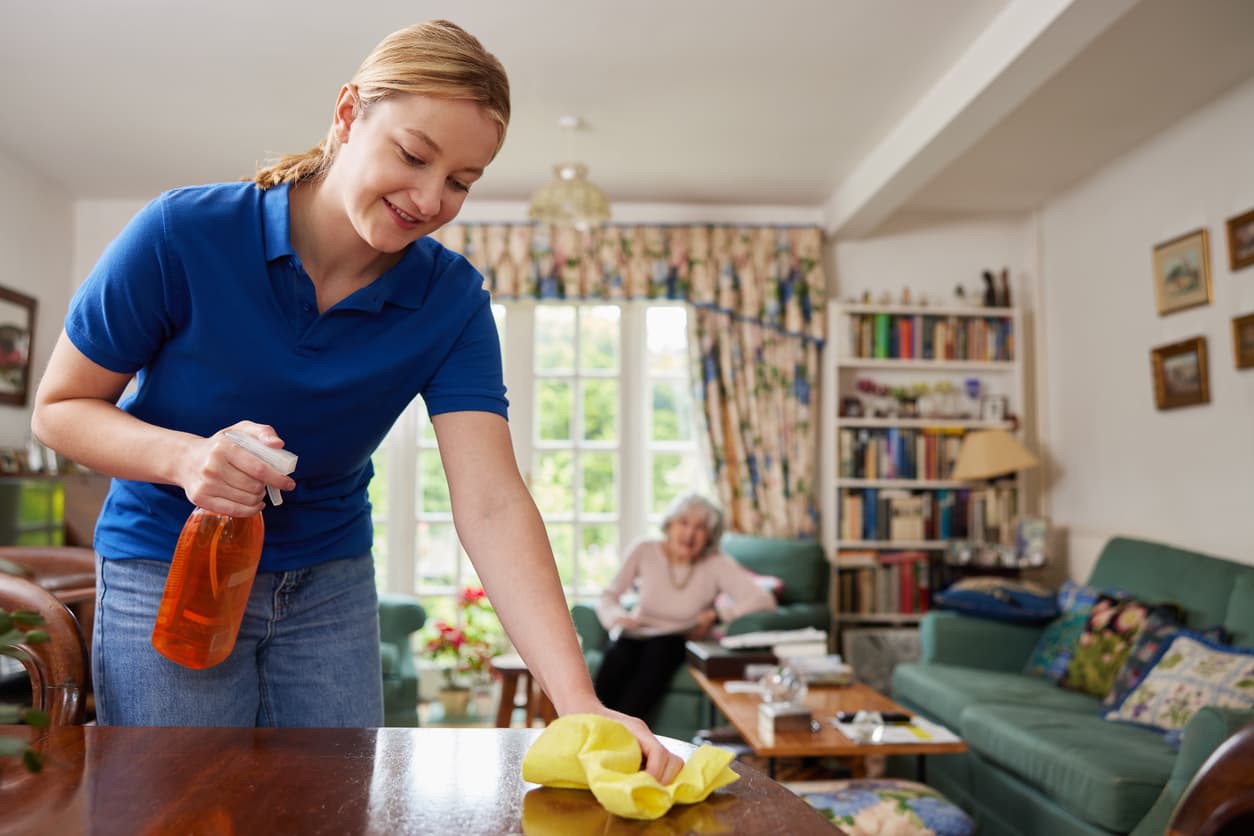 Light Housekeeping Services — Noble Home Care
